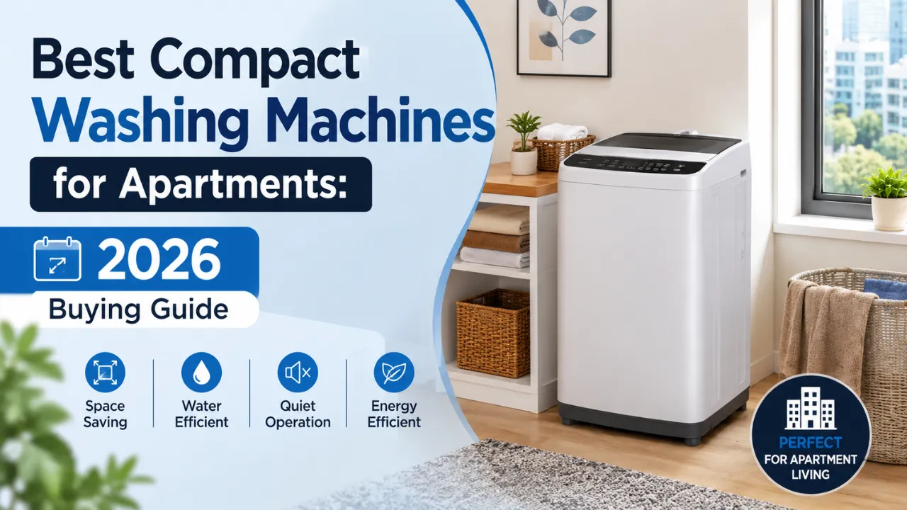 Best Compact Washing Machine for Apartments: 2026 Buying Guide