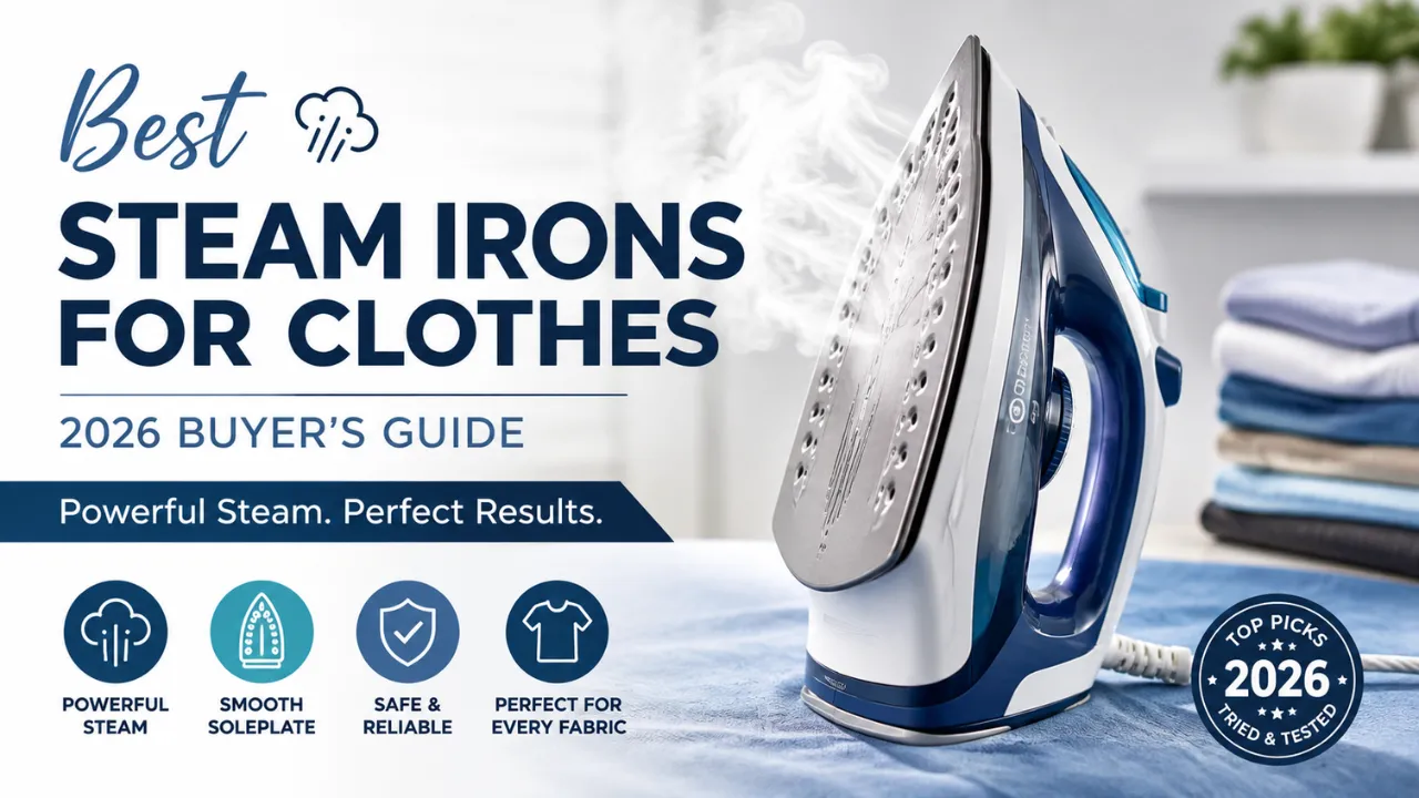 Best Steam Irons for Clothes