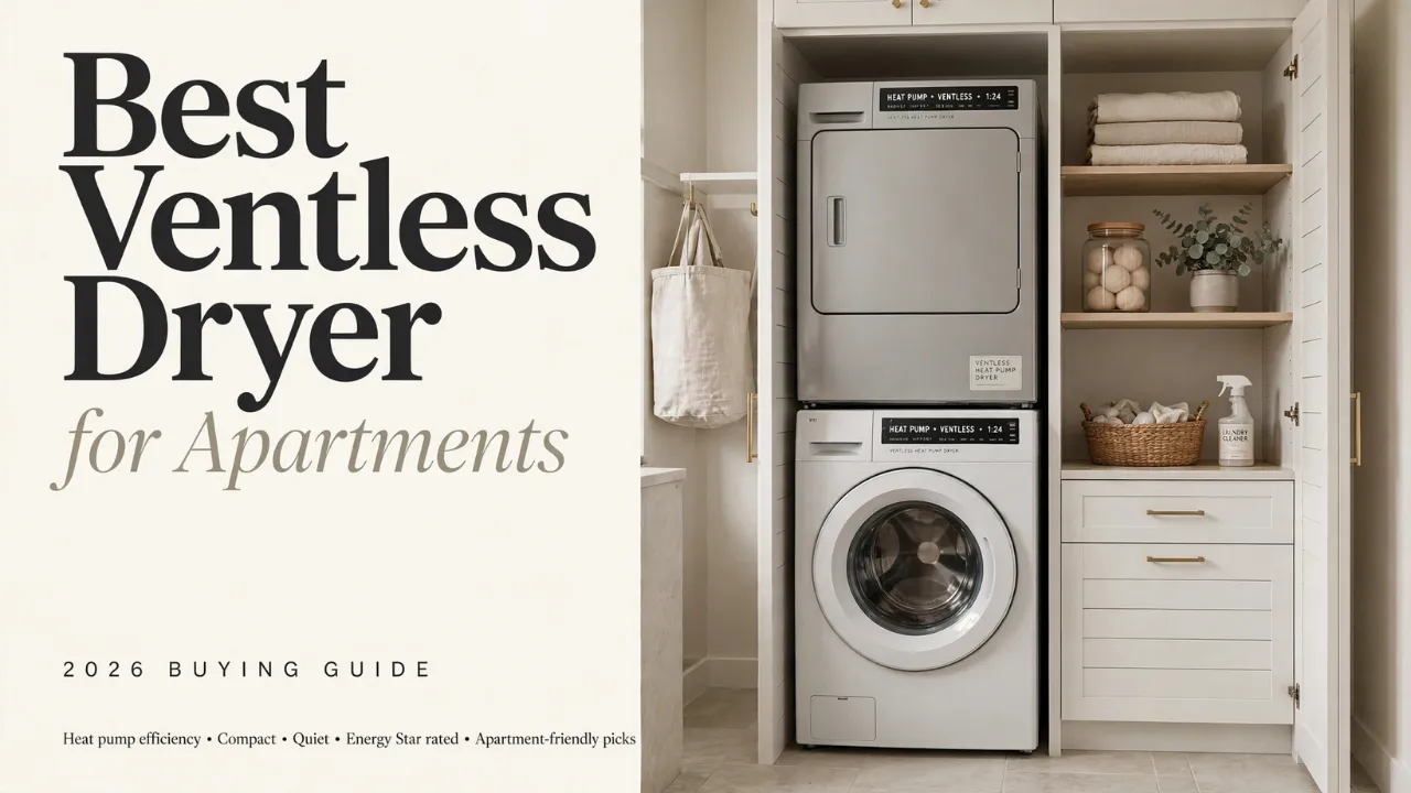 Best Ventless Dryer for Apartments