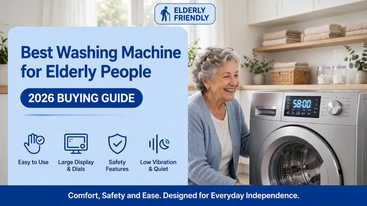 Best Washing Machine for Elderly People