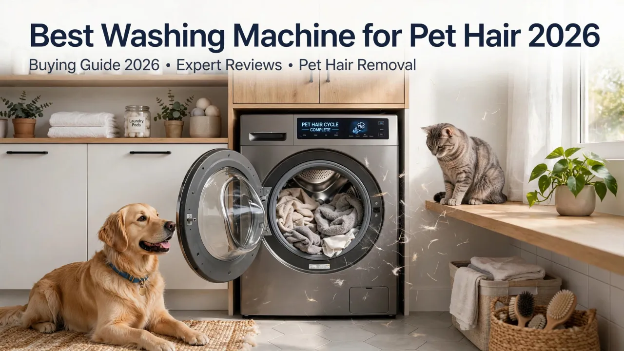 Best Washing Machine for Pet Hair