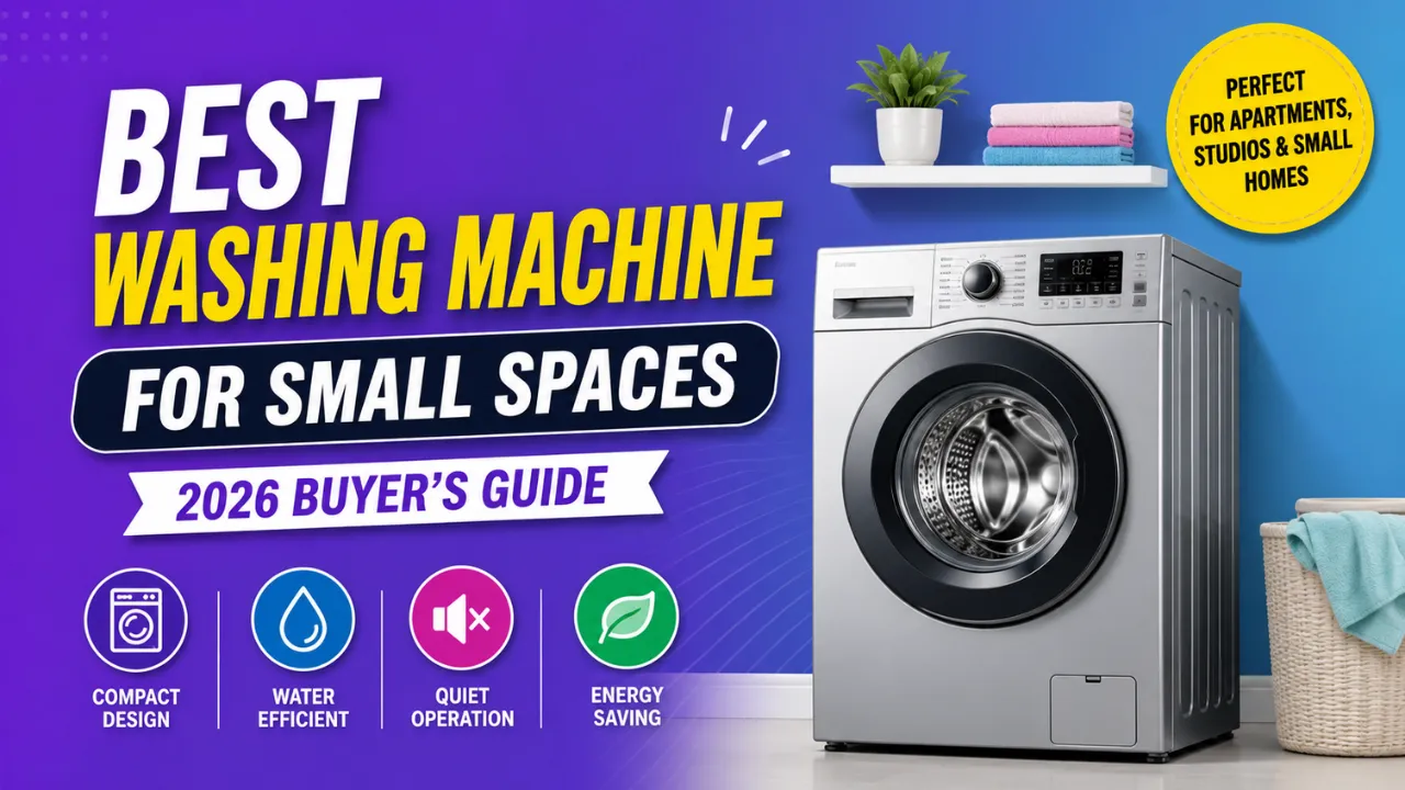 Best Washing Machine for Small Spaces