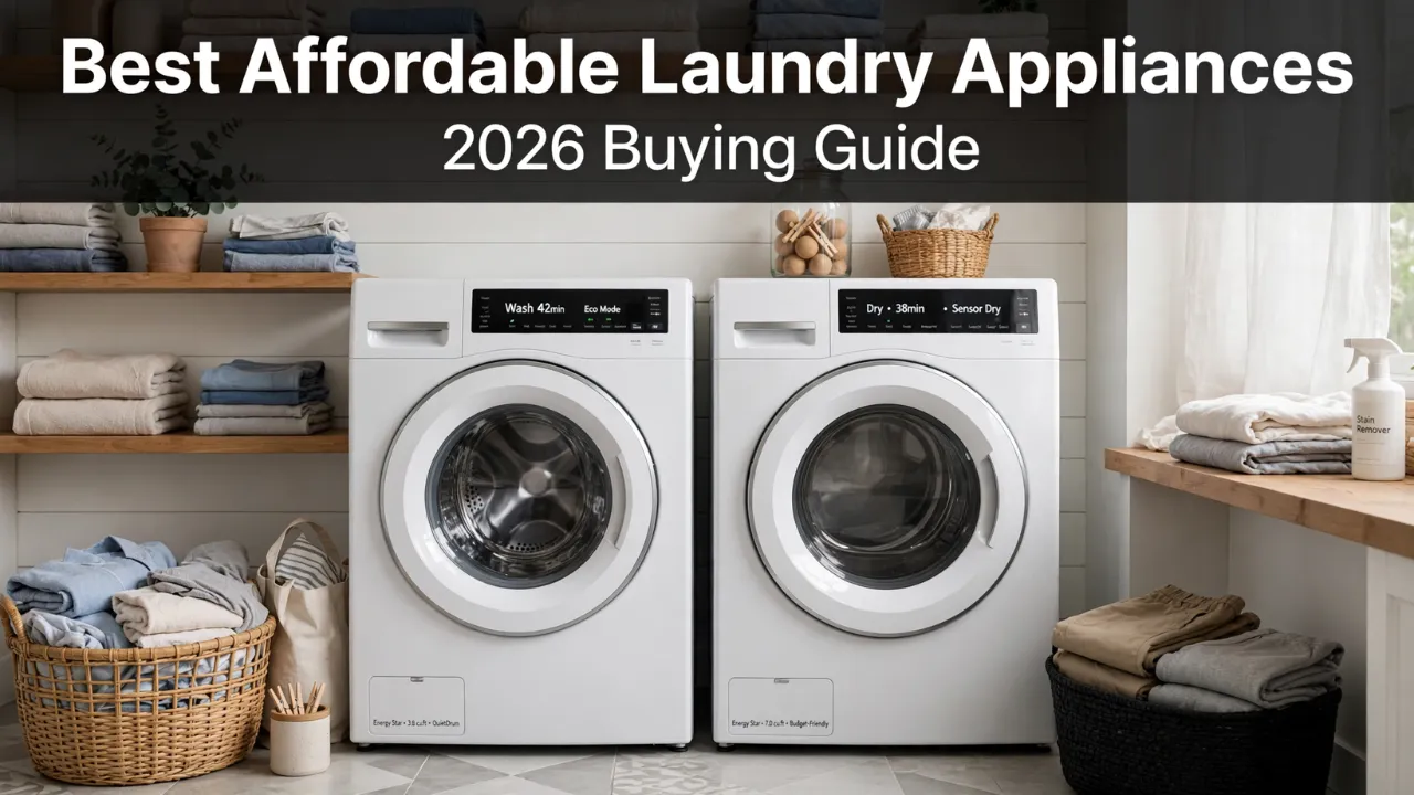 Best Affordable Laundry Appliances