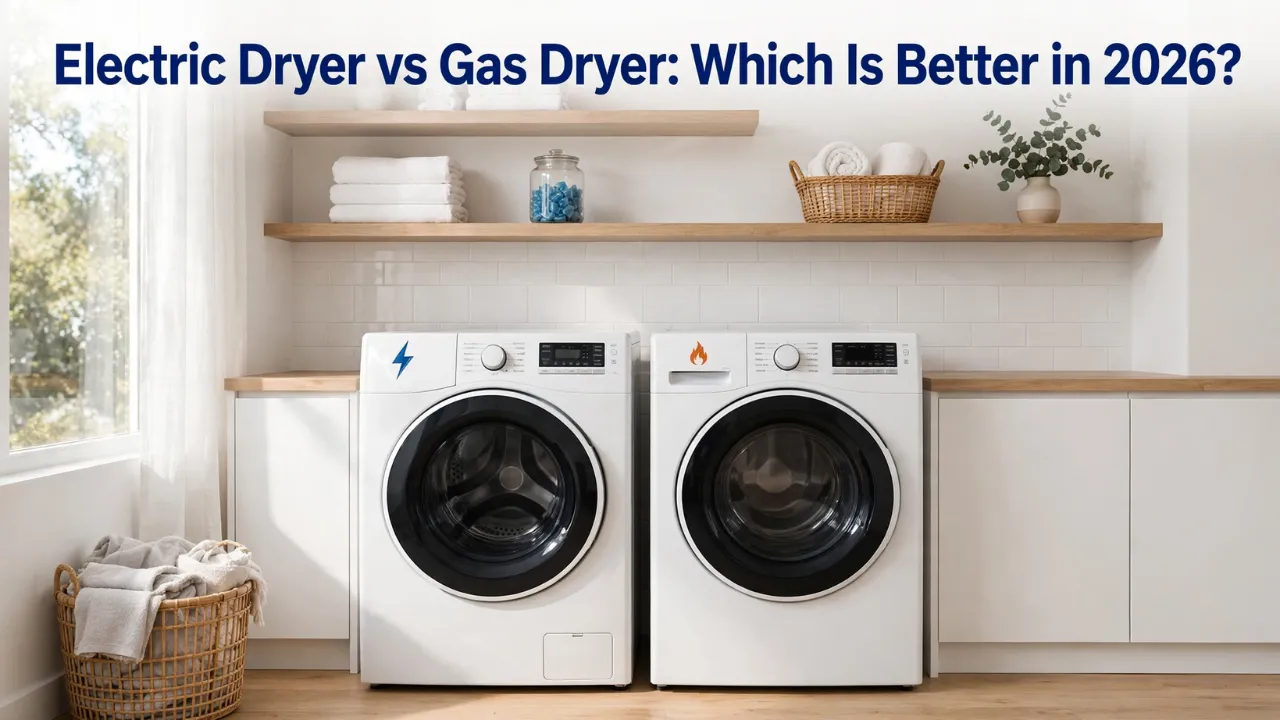 Electric Dryer vs Gas Dryer