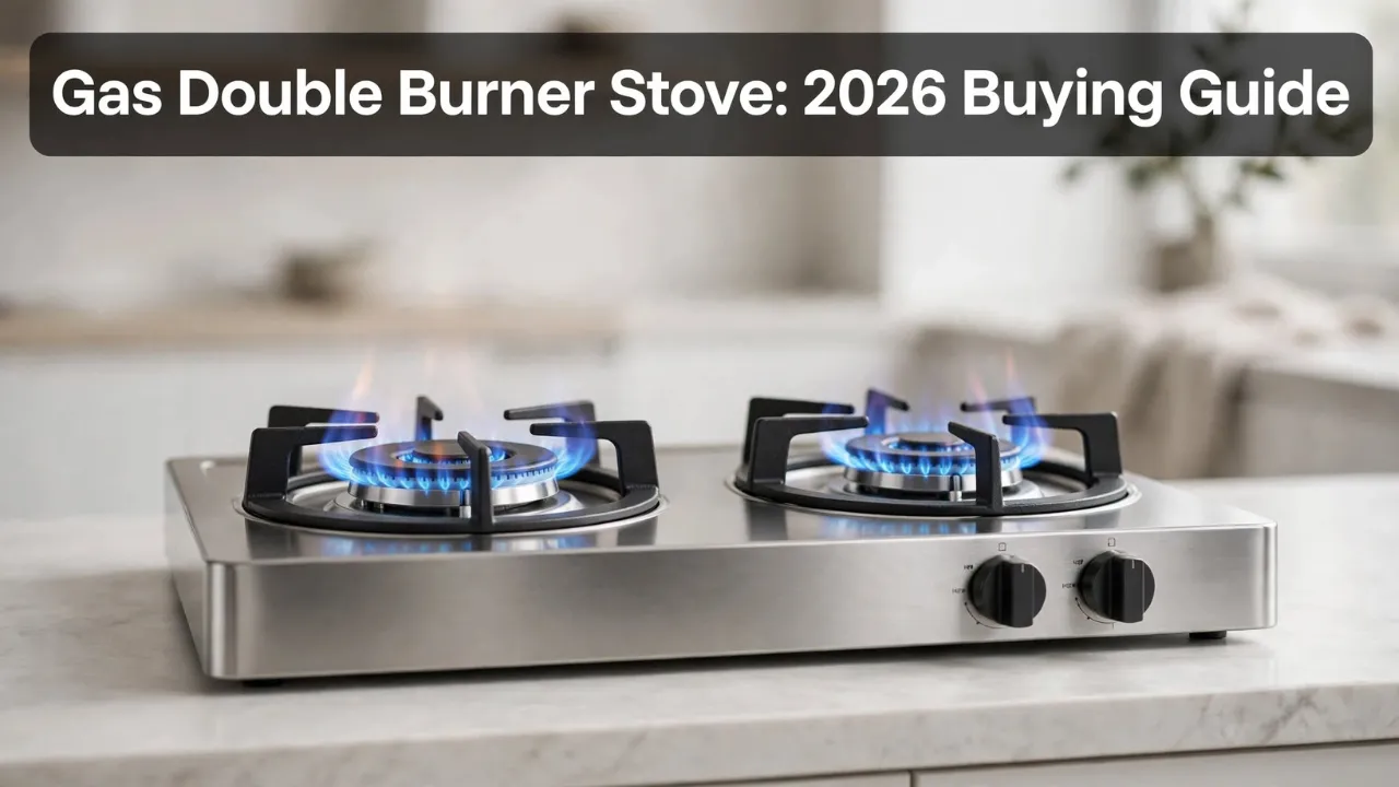 Gas Double Burner Stove