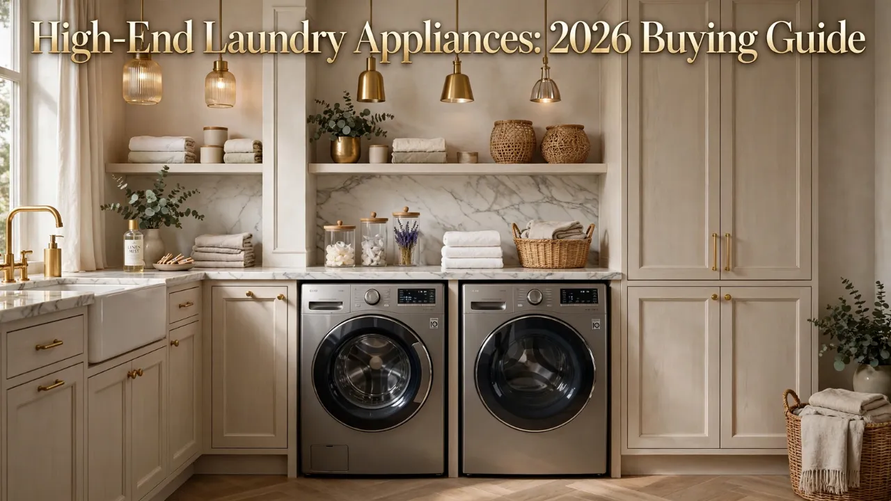 High-End Laundry Appliances